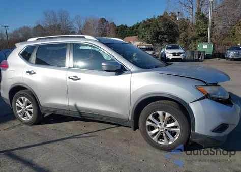 2015 Nissan Rogue Sv from USA, damaged, VIN KNMAT2MV6FP548775